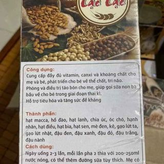 Ngũ cốc bầu siêu dinh dưỡng Lạc Lạc