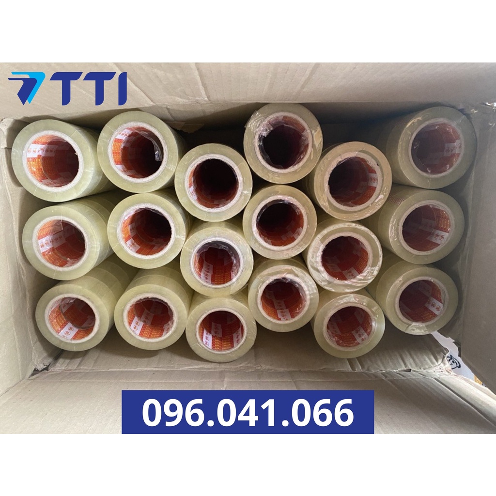 BĂNG KEO 200 Yard - 1.7kg/cây (6 cuộn/cây) LÕI MỎNG, SIÊU TIẾT KIỆM