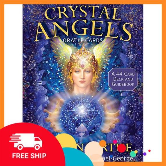 [Freeship toàn quốc]  [Mã TOYJAN hoàn 20K xu đơn 50K] Bộ Crystal Angels Oracle L4 Card Deck Cao Cấp Đẹp