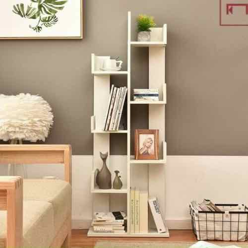 KỆ SÁCH GỖ XƯƠNG RỒNG 8 NGĂN