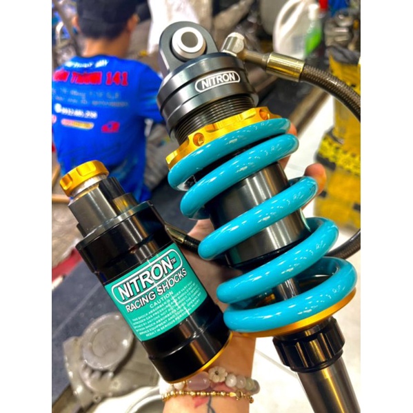 Phuộc sau Nitron zin Sport/Yaz/Satria2T