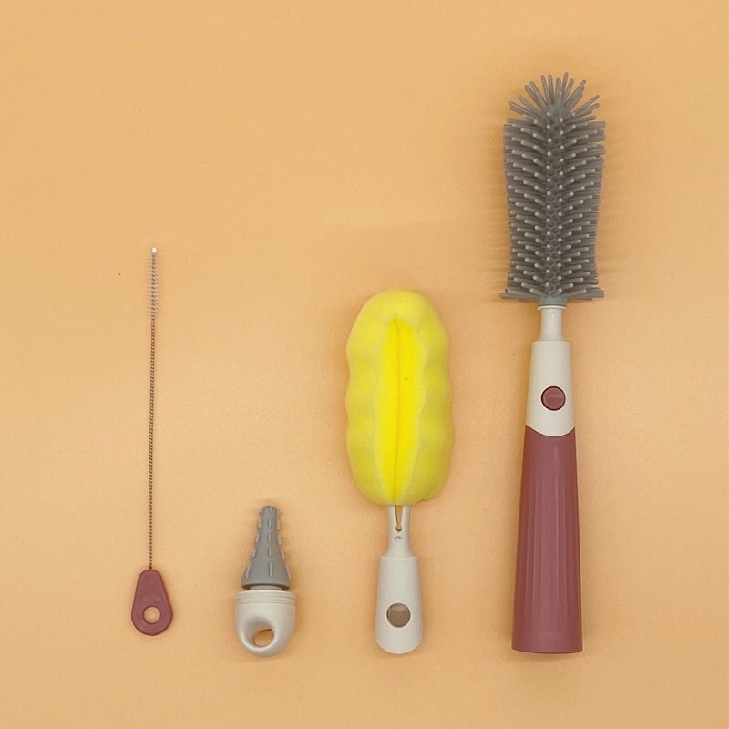 Cọ bình sữa set 4 chi tiết Moon Ship