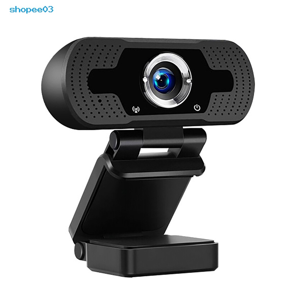 Webcam kỹ thuật số độ phân giải cao 1080P có thể xoay giảm tiếng ồn dùng cho phát sóng trực tiếp | BigBuy360 - bigbuy360.vn