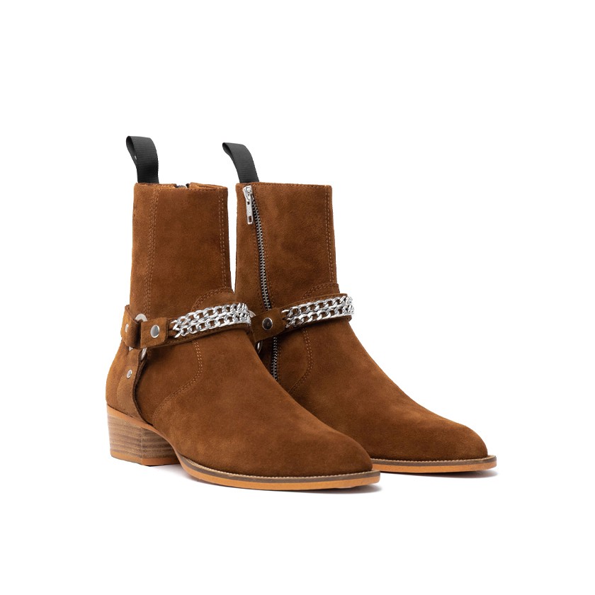 Giày boot THE WOLF the alpha wolf harness boot - Tobacco | BigBuy360 - bigbuy360.vn