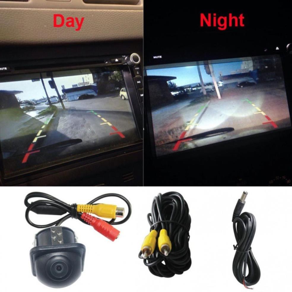 Camera lùi CCD hình nấm thẩm mỹ có thang chia vạch thông minh