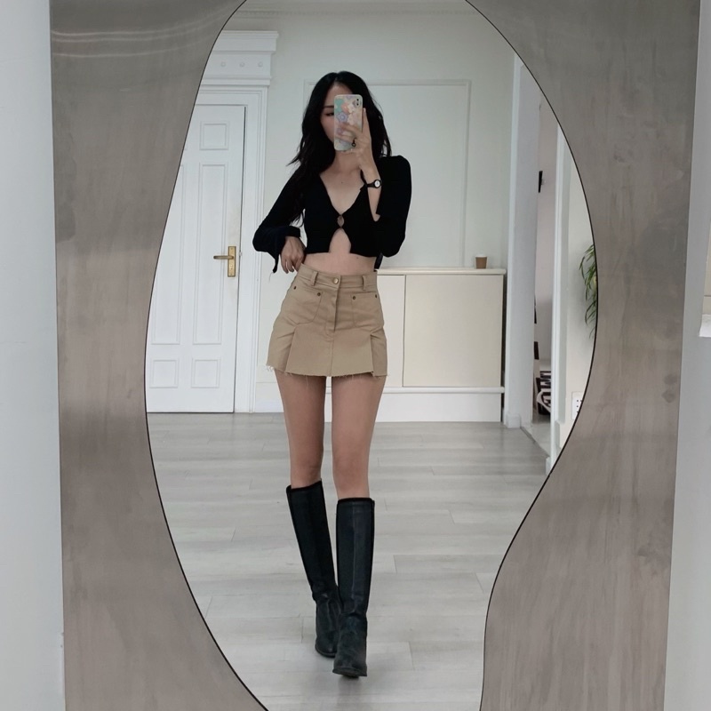 Chân váy xếp li | PLEATED SKIRT