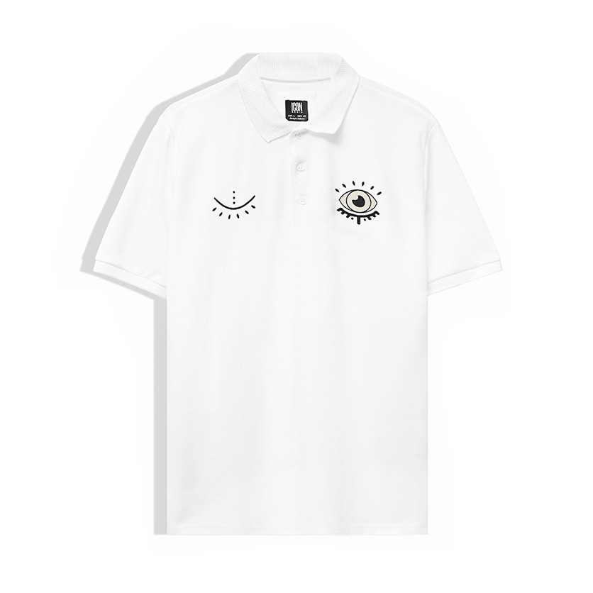 Áo Polo Nam Trơn Tay Ngắn ICON DENIM The Isolated Eyes | BigBuy360 - bigbuy360.vn