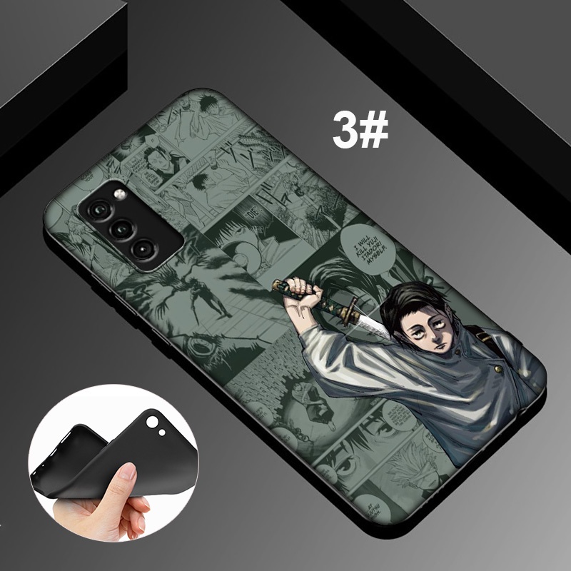 Ốp Điện Thoại Mềm Viền Đen Hình Yuta Okkotsu Jujutsu Kaisen Cho Xiaomi Redmi Note 8T 8 7 6 5 K30 Pro GA241