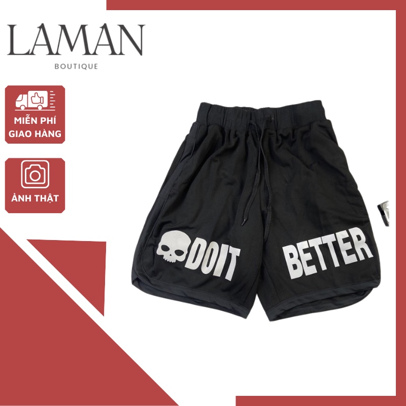 [SALE] Quần Đùi Nam DO IT BETTER Freesize <85kg