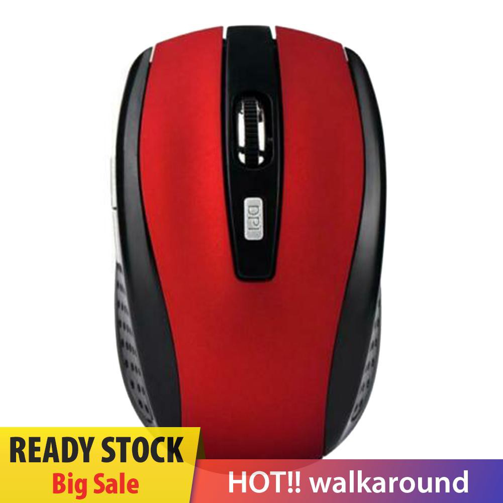 Chuột Quang Không Dây 6 Nút 2.4ghz 2000dpi Cho Notebook Pc