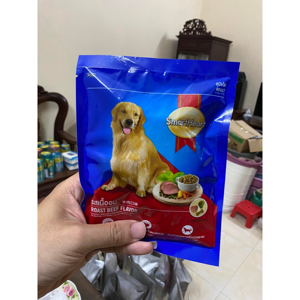 Thức ăn cho chó trưởng thành smartheart 100g- dùng thử
