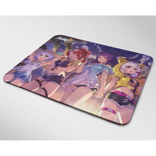 Lót chuột cỡ lớn, bàn di chuột, mouse pad mẫu Game honkai 4 cô gái (Nhiều kích thước)