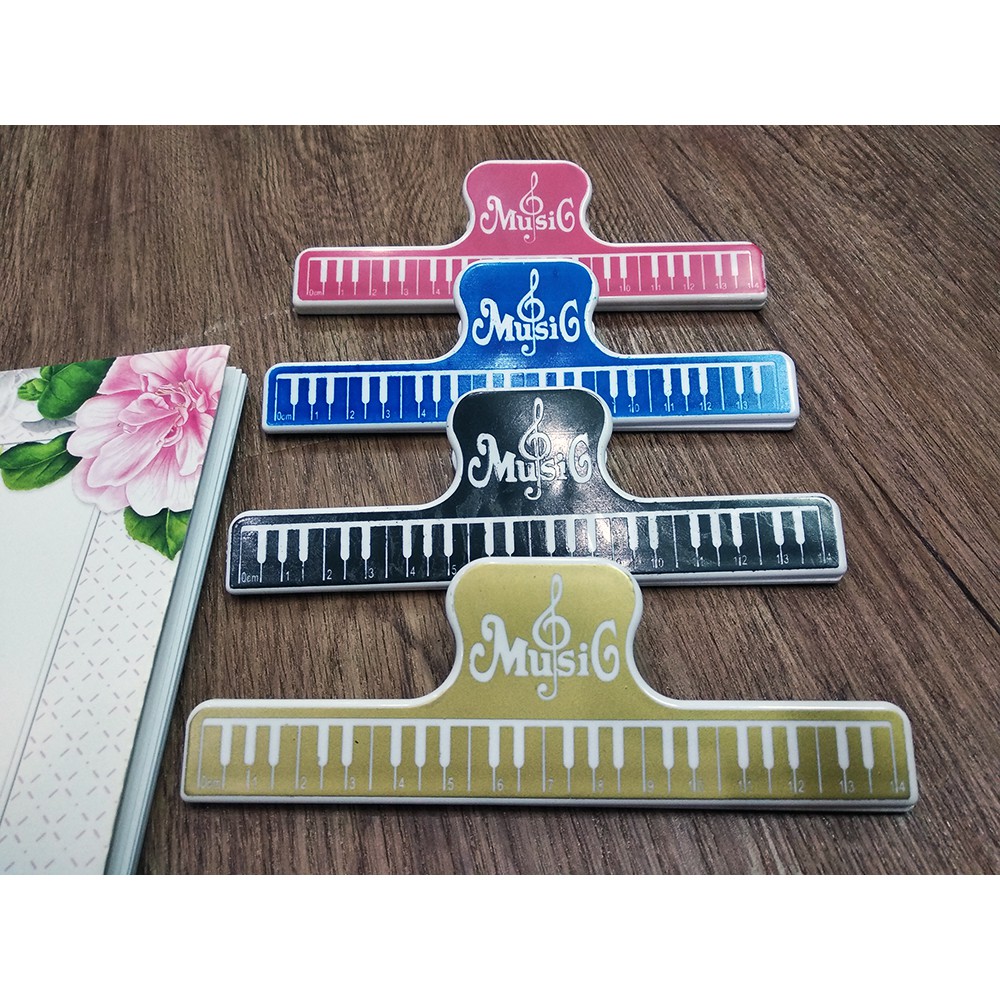 Kẹp Bản Nhạc [ Nhựa ] Dùng Để Kẹp Sách - Bản Nhạc Khi Chơi Piano | Phụ Kiện Đàn Piano