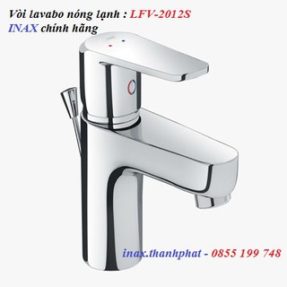 Vòi rửa mặt / lavabo nóng lạnh inax lfv-2012s