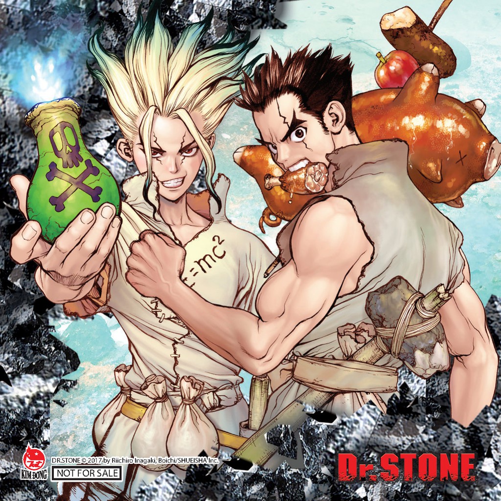 Truyện tranh - dr stone lẻ tập 21 22 23 24 25 26 19 + poster