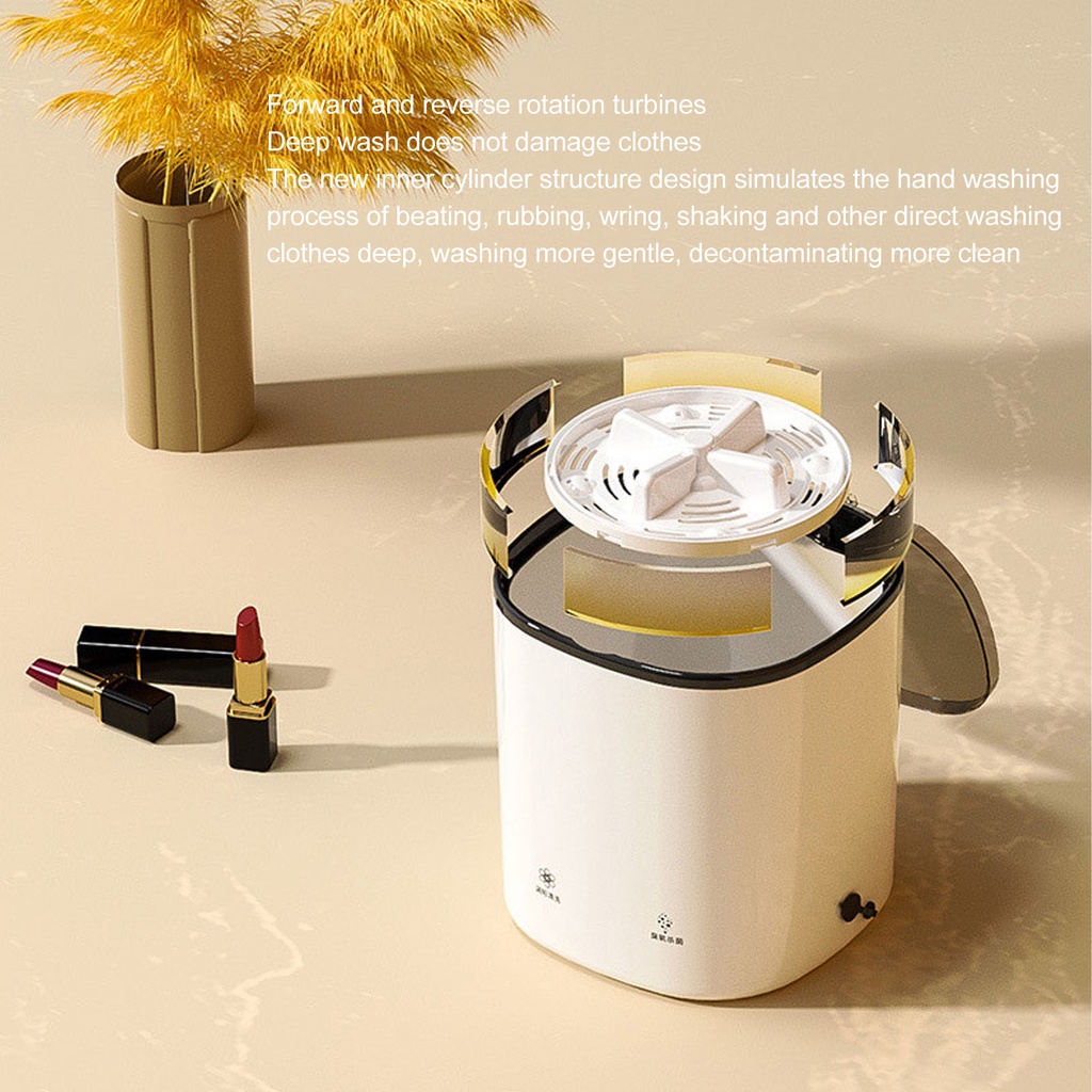 Có thể bán buôn Máy Giặt Đồ Lót / Vớ Mini 4.5L US 100 240V virgina056 Hàng giao ngay