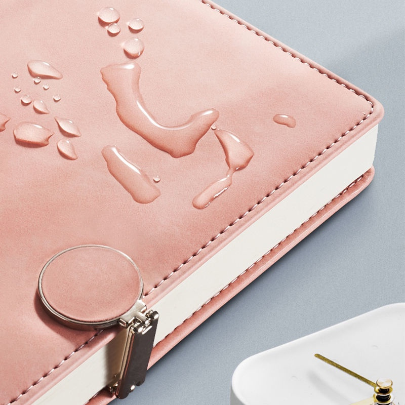 Sổ tay ghi chú khóa nam châm phong cách đáng yêu