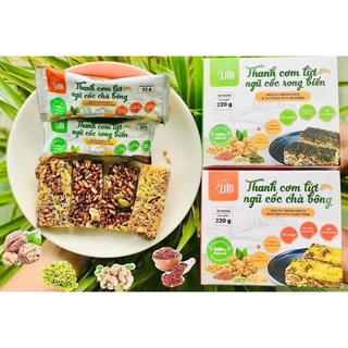 combo 2 thanh cơm gạo lứt
