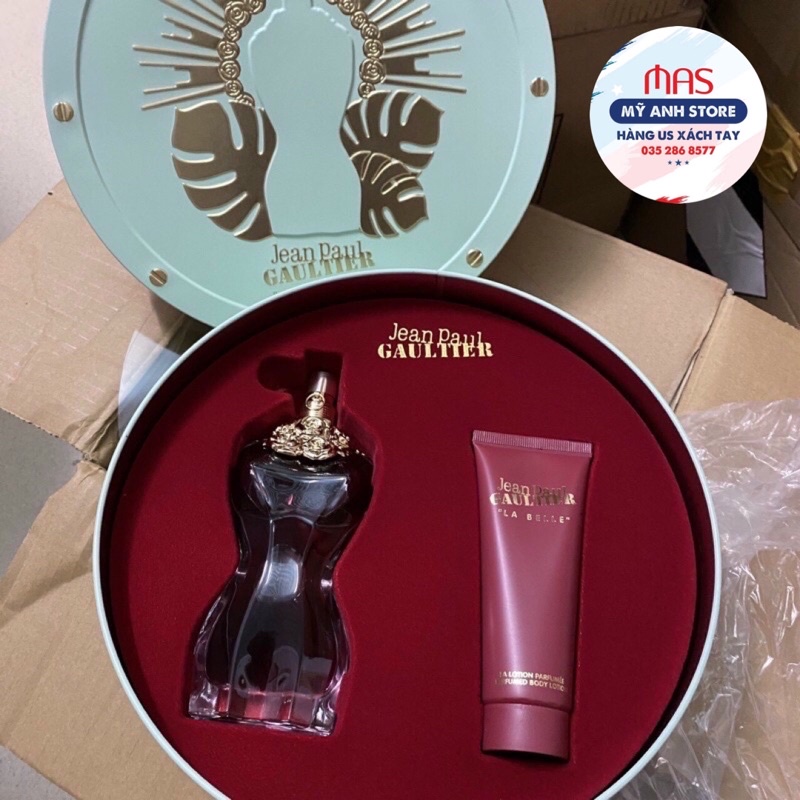 [ CHÍNH HÃNG ]Nước hoa Jean Paul Gaultier La Belle 100ml + dưỡng thể 75ml | Thế Giới Skin Care