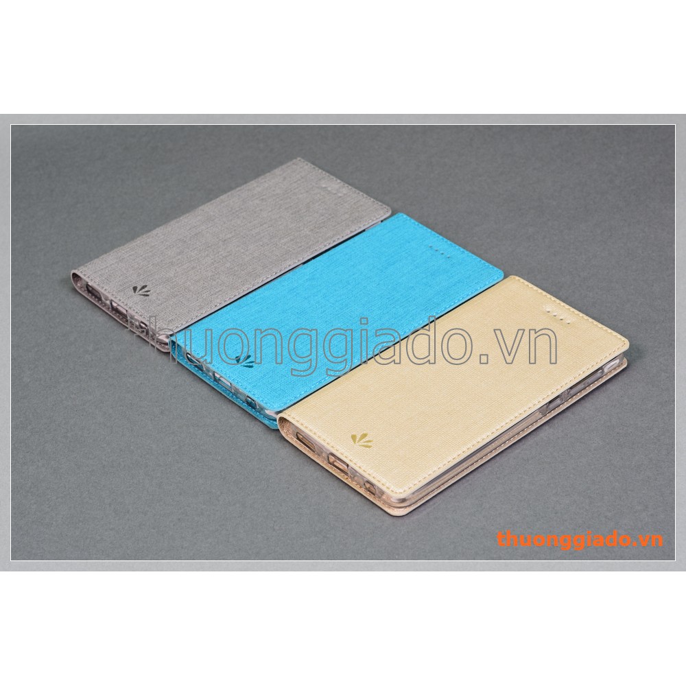 Bao da Nokia 6 (2018) flip leather case, hiệu Vili