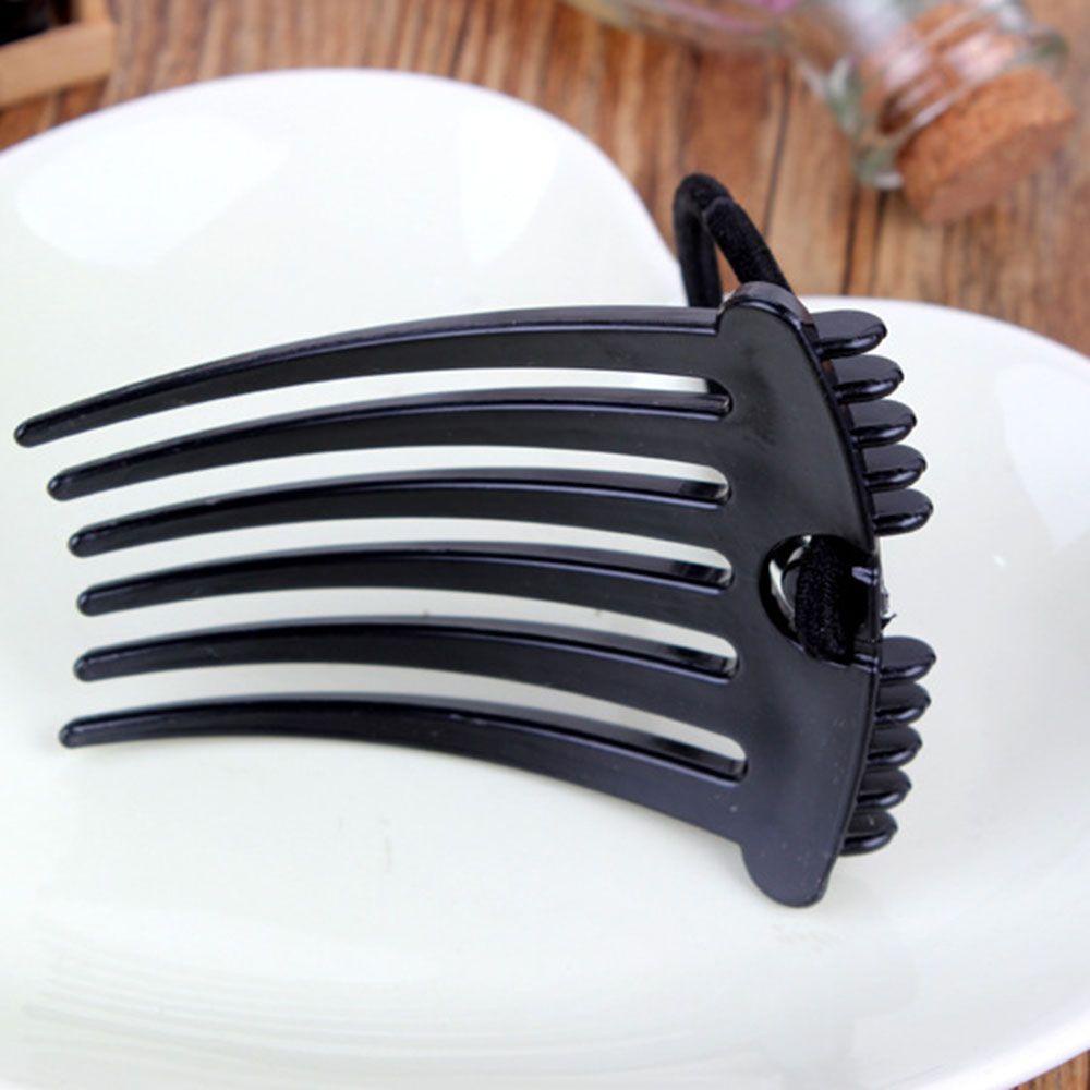 Bộ 2 Lược Kẹp Tóc Đuôi Ngựa Bằng Nhựa Tiện Dụng