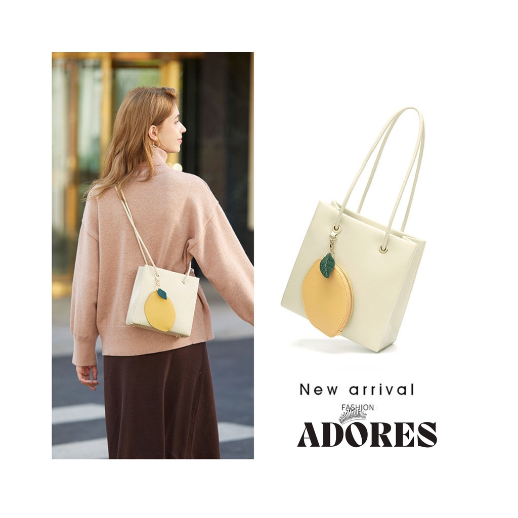 Túi xách nữ vuông da trơn thời trang B21