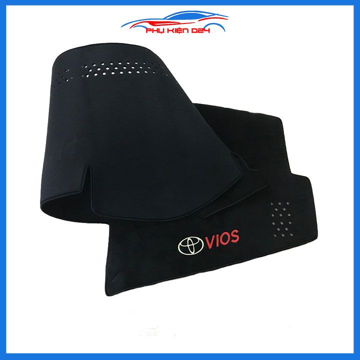 Thảm taplo Vios 2014-2015-2016-2017-2018 chống nắng nóng làm mát xe mở rộng tầm nhìn