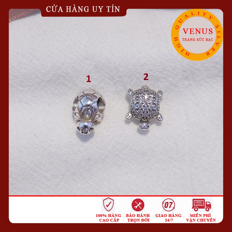 [Charm bạc 925 cao cấp] Charm con rùa- Mã sản phẩm VENUSR