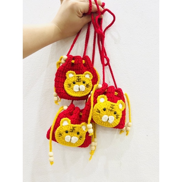 TÚI LEN ĐỰNG TỎI KÈM HẠT DÂU CHO BÉ YÊU