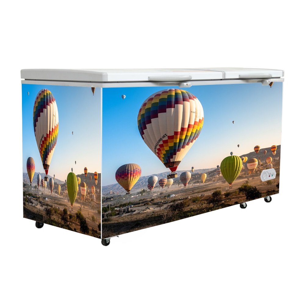 Decal chống thấm cao cấp dành riêng cho tủ đông- Tủ Sanaky 410L