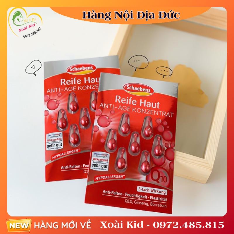 Viên nang dưỡng trắng da, chống nhăn Schaebens – Nội địa Đức