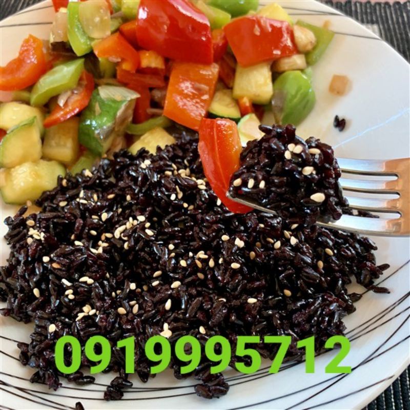 Gạo lứt đen hữu cơ thơm dẻo cao cấp giàu dinh dưỡng cho chế độ ăn kiêng - eat clean - thực dưỡng 500g | BigBuy360 - bigbuy360.vn