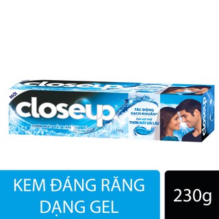 Kem đánh răng Close Up tinh thể băng tuyết 230g