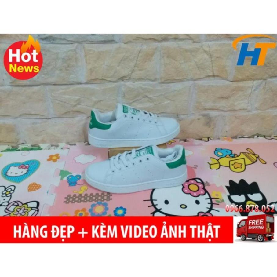 Giày Adidas stan smith gót xanh lá Đẹp Nhất New Nhẩt 2021 $ ! ` ' " 𝄒 # . 👛 🐜
