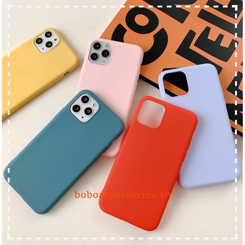 Ốp Điện Thoại Màu Trơn Cho OPPO A37 A57 A83 A15 A15S Realme C11 2021 3 Pro 7 A3S A5 A15S