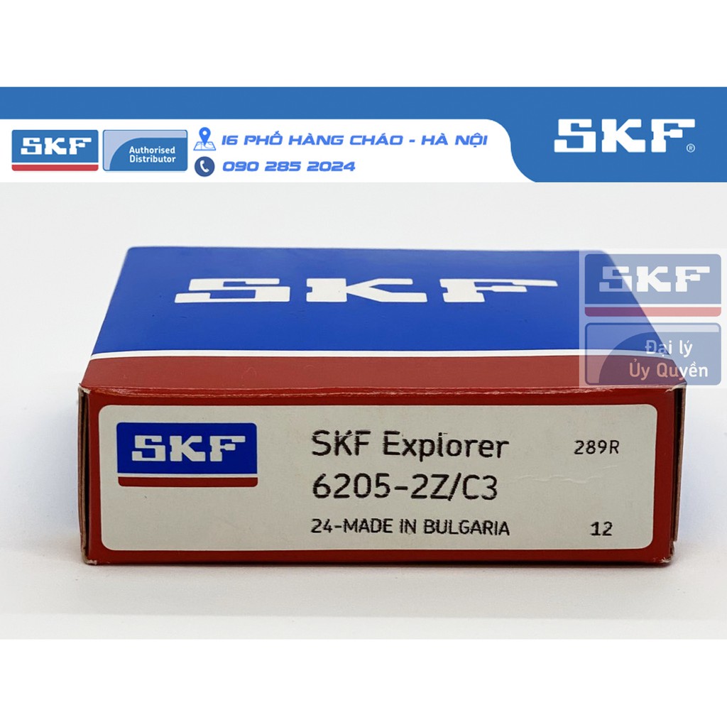 VÒNG BI SKF 6205-2Z/C3 chính hãng