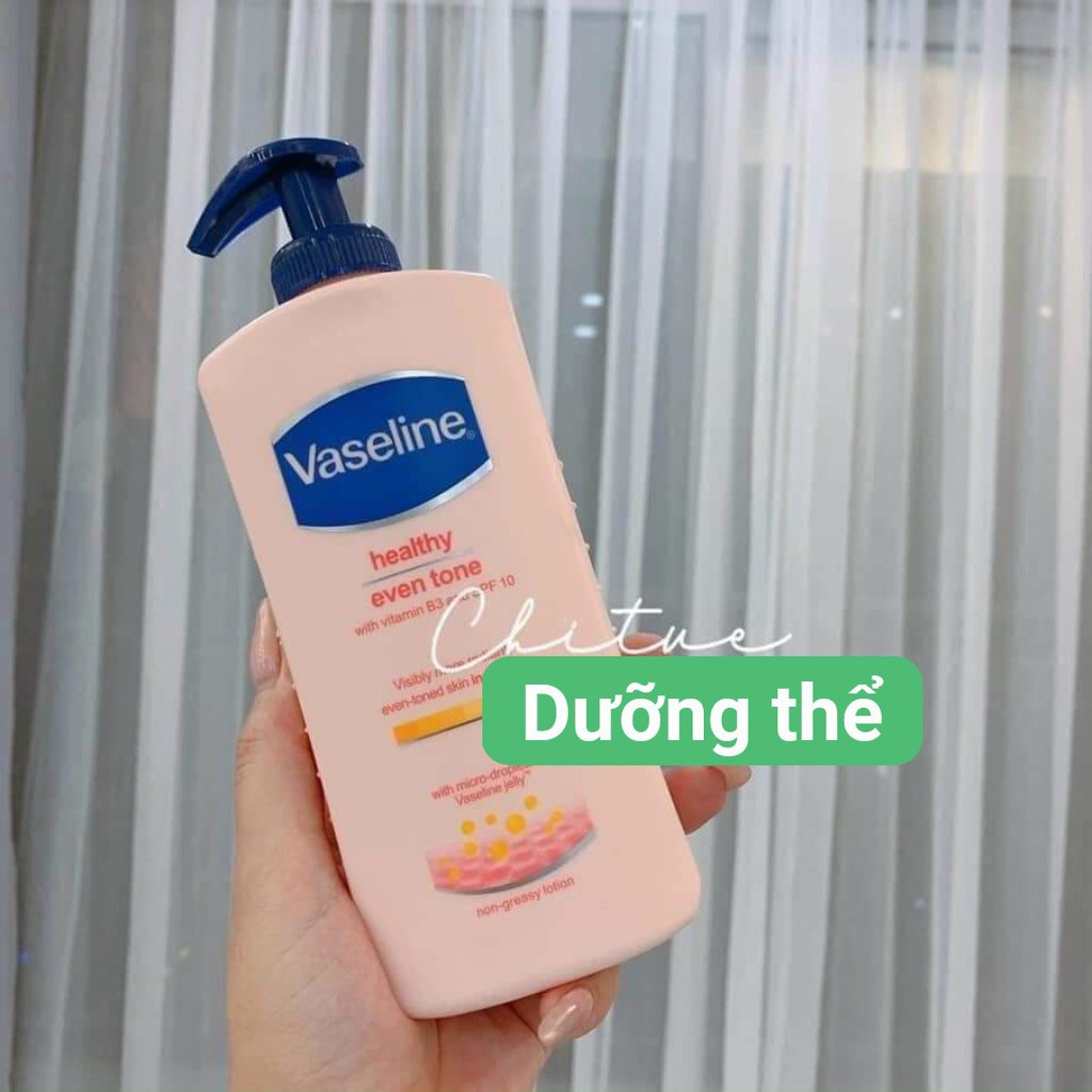 SỮA DƯỠNG THỂ VASELINE HEALTHY WHITE UV LIGHTENING BODY LOTION 400ML