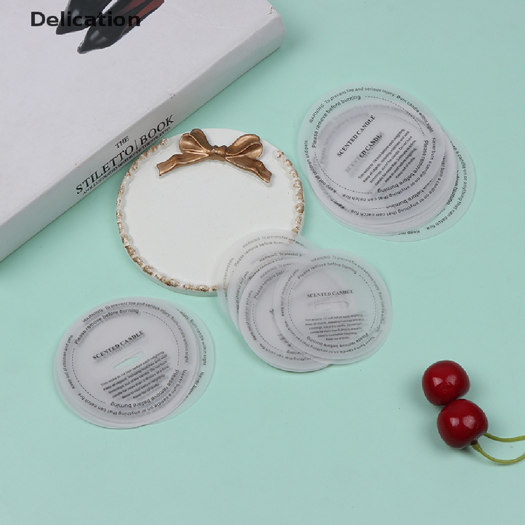 Bộ 10 Miếng Dán Chống Bụi Cho Cốc Có Mùi Thơm DIY