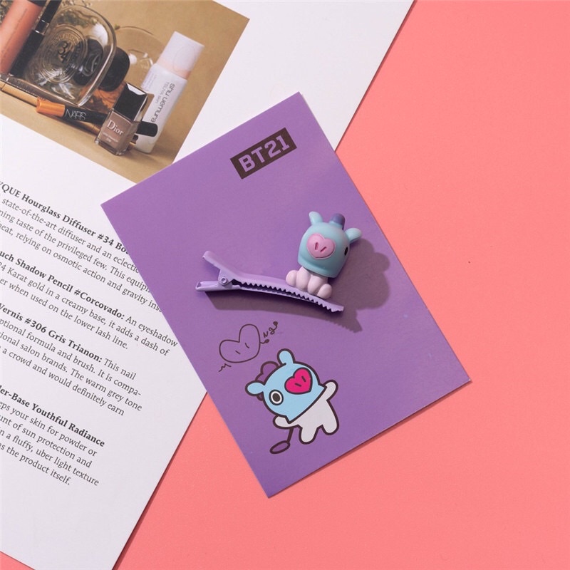 Kẹp tóc BT21 siêu xinh