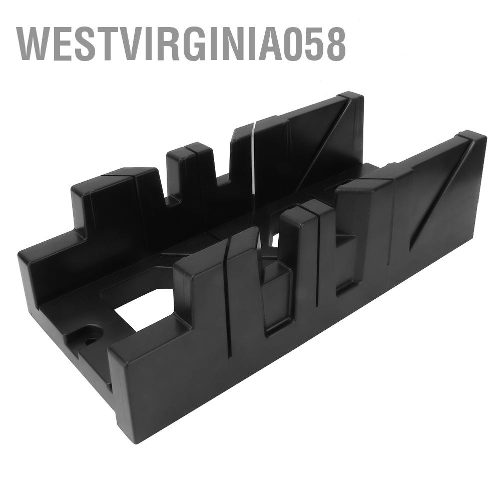 Westvirginia058 Đa chức năng Hộp đựng hộp cưa Mitre 0/45/90 Độ Công cụ cắt thạch cao bằng gỗ