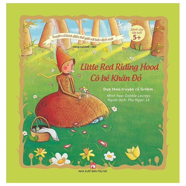 Sách- Cô Bé Khăn Đỏ - Little Red Riding Hood