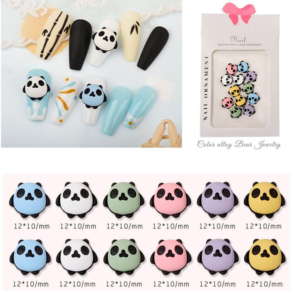 Phụ Kiện Trang Trí Móng Tay Họa Tiết Hoạt Hình Xinh Xắn|Phụ Kiện Trang Trí Móng Tay 3D Hình Hoa / Thỏ / Gấu Thời Trang Nhật Bản