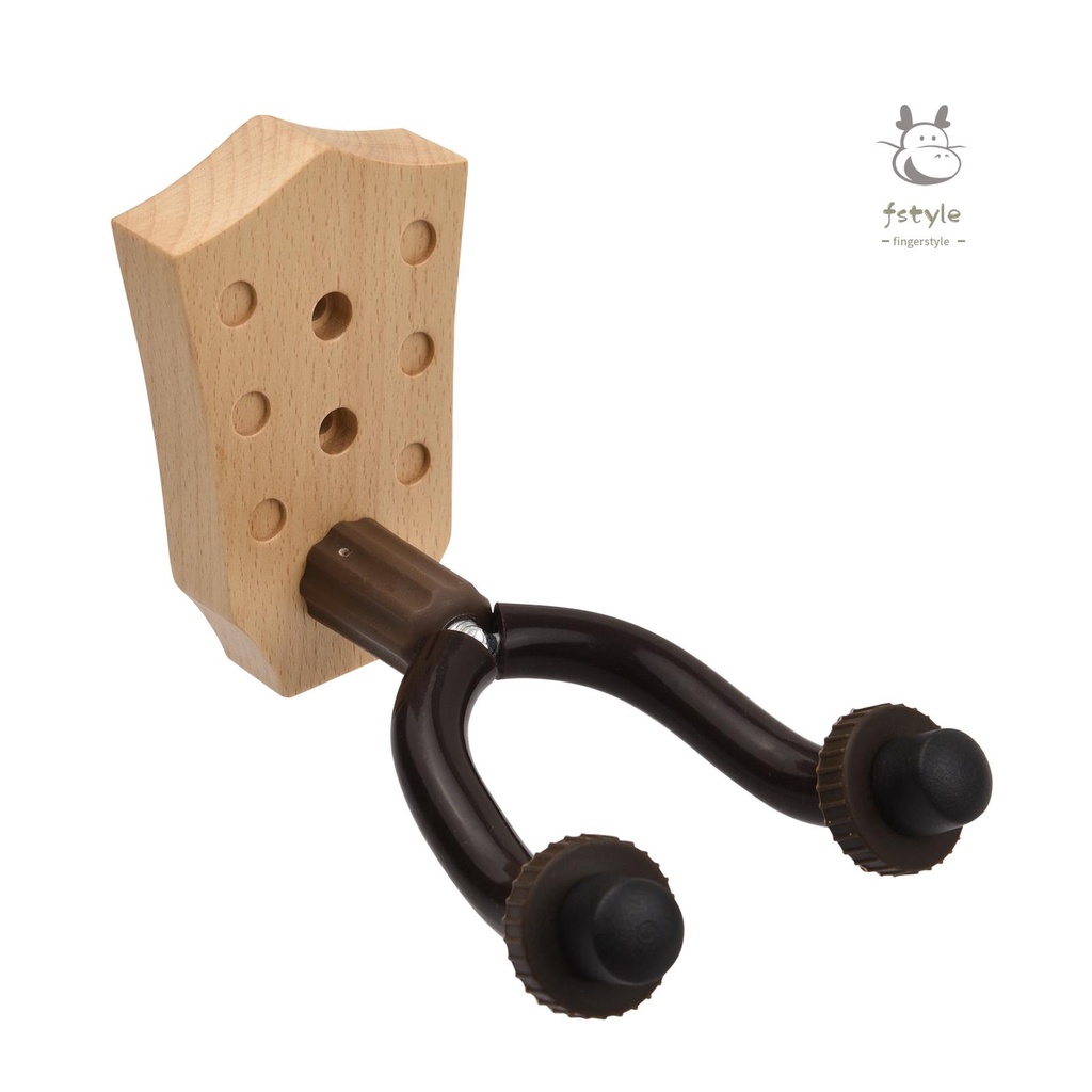 Giá Đỡ Treo Tường Bằng Gỗ Sắt Cho Đàn Guitar Bass / Violin / Mandolin / Ukulele