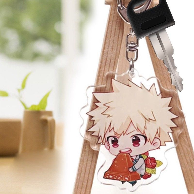 Móc khóa hình nhân vật Anime My Hero Academia dễ thương