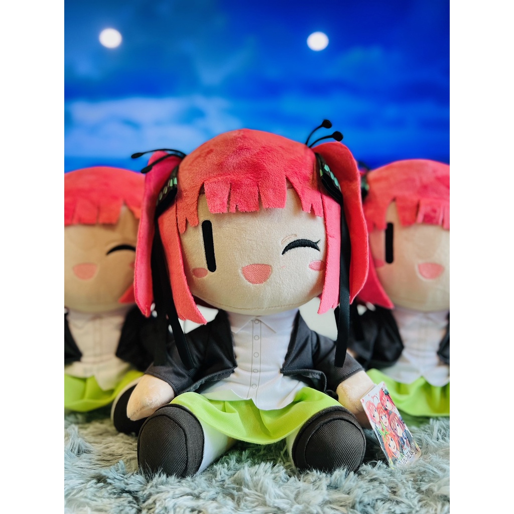 Gấu bông NINO NAKANO  Vol 2 - Anime Five Equal Brides - Hàng Nhật chính hãng TAITO