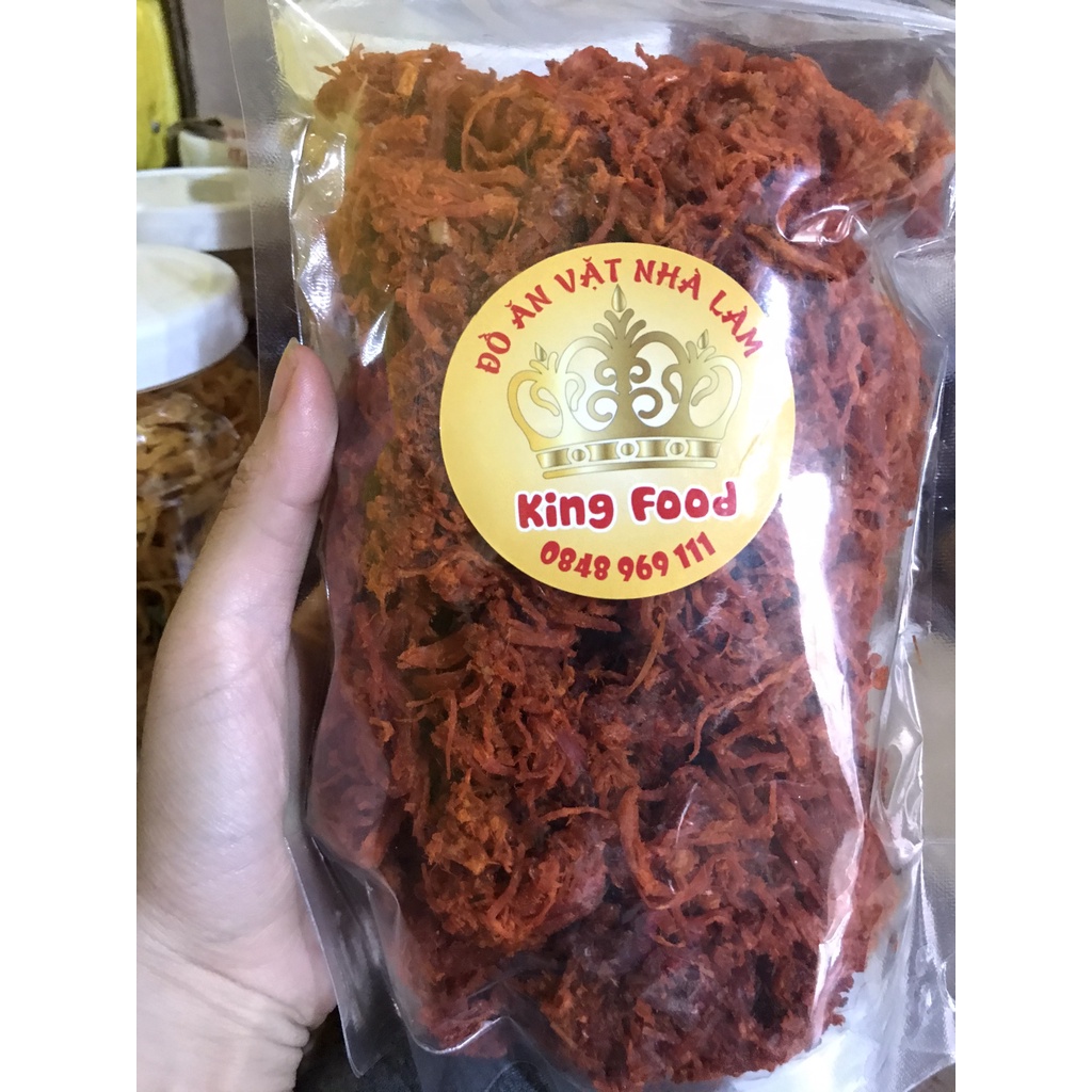 1KG bò khô xé sợi loại ngon|KingFood - Thế Giới Đồ Ăn Vặt - Đồ Ăn Vặt Hà Nội