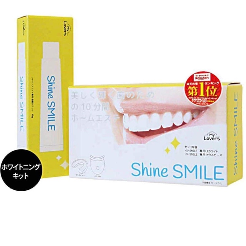 Máy làm trắng Shine Smile của hãng Infinity - nội địa Nhật hiện đang được đánh gía 5 sao khắp mọi nơi