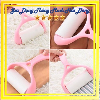 Lăn Quần Áo👚Lăn Bụi Vải Sofa, Đệm, Chăn Tặng 2 Cuộn Dính Lăn