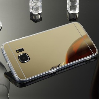 For [ Samsung S6 / G920 ] Mirror Soft TPU Silicone Back Phone Case