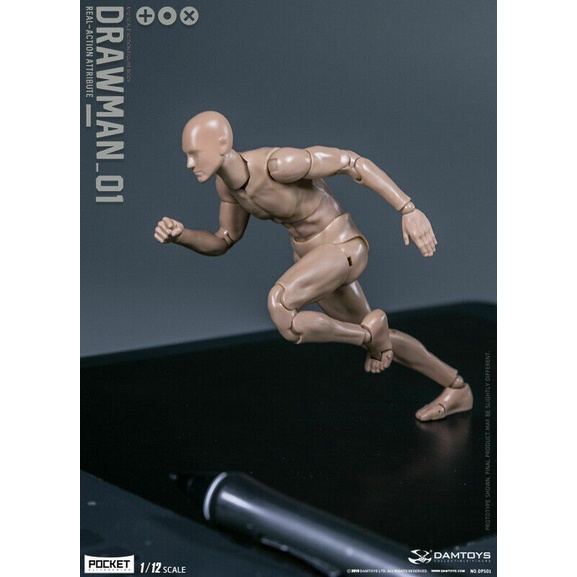 Mô Hình Nhân Vật DAMTOYS DPS01 Pocketman 6in Tỉ Lệ 1 / 12